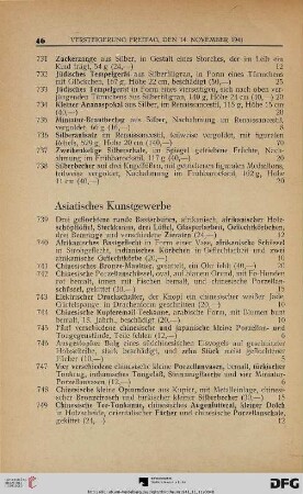 Asiatisches Kunstgewerbe (Nr. 739-864)