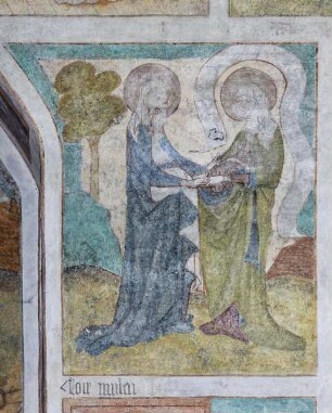 Szenen aus dem Marienleben und Leben Jesu Christi — Heimsuchung