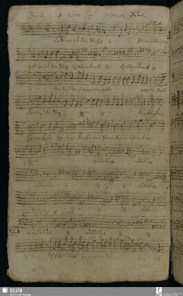 XLI. Franck, Melchior: Alleluia ich fahre auf