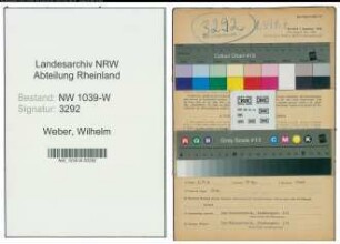 Entnazifizierung Wilhelm Weber , geb. 09.06.1905 (Aushilfsangestellter)
