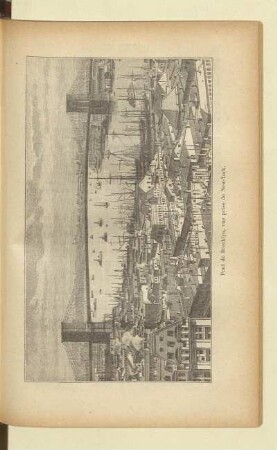 Pont de Brooklyn, vue prise de New-York