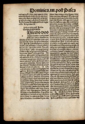 Dominica tertia post Pasca. Sermo. LXXXIII.