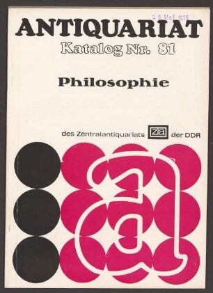 Nr. 81: Philosophie