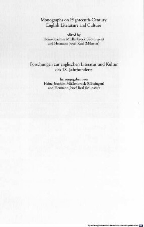 The correspondence of Dr. John Arbuthnot