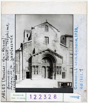 Arles: St. Trophime, WEstfassade