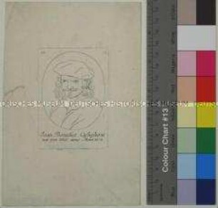 Porträt des italienischen Malers Giovanni Benedetto Castiglione