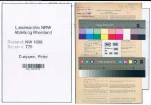 Entnazifizierung Peter Dueppen , geb. 07.05.1906 (Arbeiter)