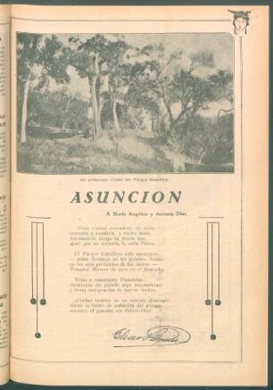 Asunción : A María Angélica y Antonia Díaz