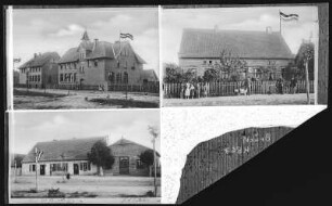 Dratzig. Schule, Post und Gasthof