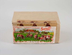 Karton "Sarotti - Vollmilch-Schokolade"