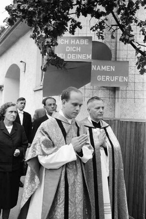 Primiz des Neupriesters Siegfried Vogt in der Heilig-Geist-Kirche Daxlanden.