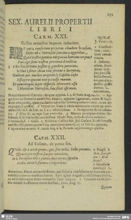 Sex. Aurelii Propertii Libri I