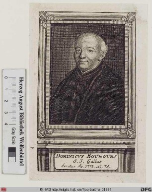 Bildnis Dominique Bouhours