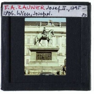 Wien, Josefsplatz,Wien, Zauner, Statue Josef II.