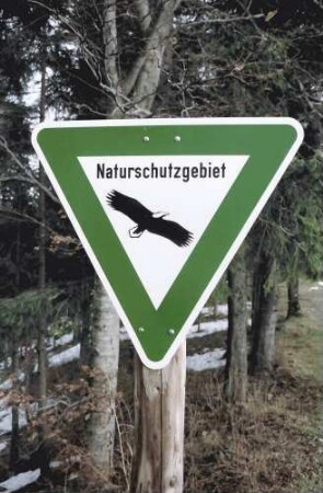 Simonswald: Schild; Naturschutzgebiet
