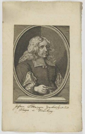 Bildnis des Johann Lütteringus