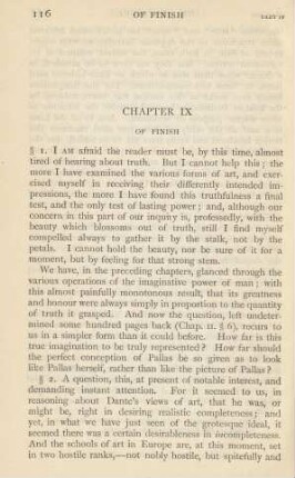 Chapter IX. - Of finish