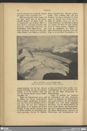 Weißkugel, von der Kreuzspitze gesehen