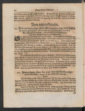 Vom letzten Gerichte