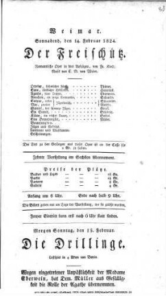 Der Freischütz
