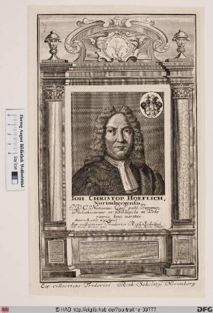 Bildnis Johann Christoph Höflich