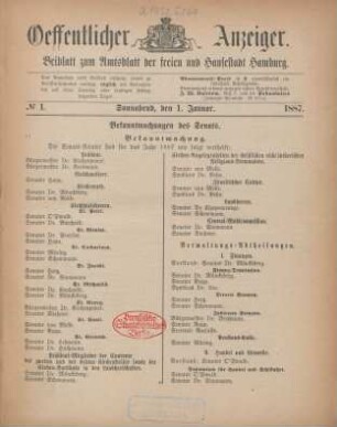 1. Januar-31. März = No. 1-76