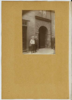 Portal, Danzig: Ansicht (aus: Skizzen- und Fotoalbum 20)