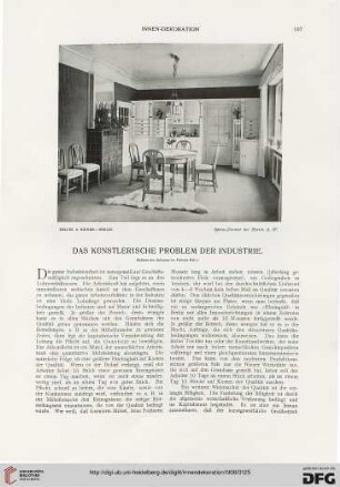 Das Künstlerische Problem der Industrie, [2]