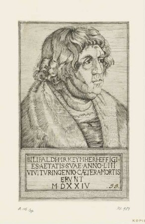 Bildnis Willibald Pirckheimer