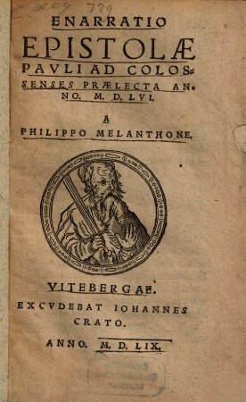 Enarratio Epistolae Pauli ad Colossenses