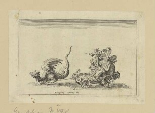 Detail aus Entrée des M. Henry de Lorraine, Combat à la barrière, Taf. 7