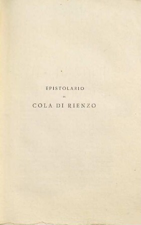 Epistolario : con una tavola illustrativa