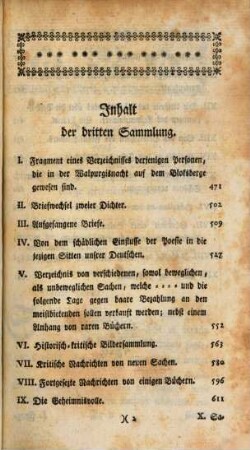 Satyrische Bibliothek oder auserlesener kleiner satyrischen Schriften ... Sammlung, 3. 1762
