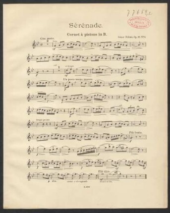 Cornet à pistons