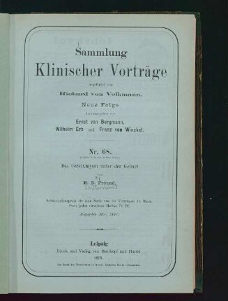 Das Cervixmyom unter der Geburt