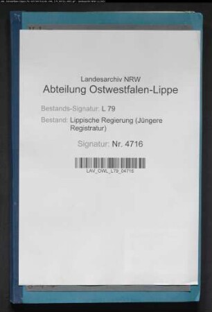 Anstellung der Amtschirurgen für das Amt Varenholz, Band 3. Bemerkung: Anstellung der Amtschirurgen für die Ämter Varenholz und Sternberg