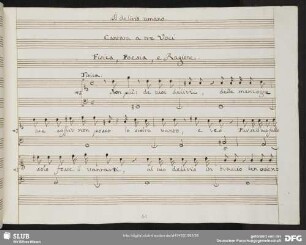 Recitativo: Non più de' tuoi deliri