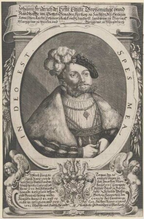Bildnis des Kurfürsten Johann Friedrich I. von Sachsen