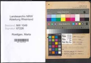 Entnazifizierung Marta Roettgen , geb. 02.09.1892 (Gastwirt)