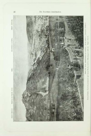Schwäbische Tafellandschaft mit dem Neckartal bei Stuttgart (250 m). Text s. S. 17