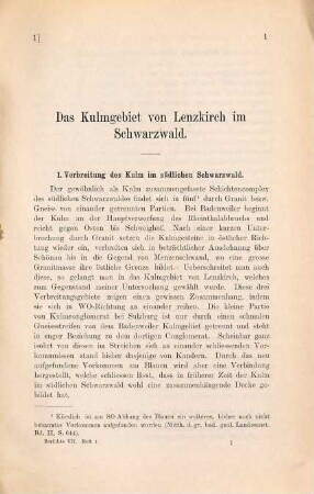 Das Kulmgebiet von Lenzkirch im Schwarzwald