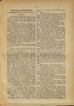 Kitzinger Anzeiger. Unterhaltungs-Blatt zum Kitzinger Anzeiger. 1880