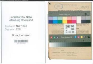 Entnazifizierung Hermann Buss , geb. 12.06.1907 (Vermessungsbeamter)
