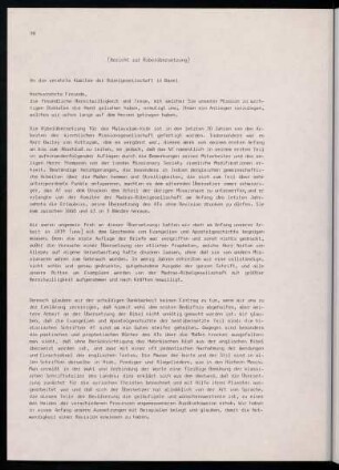 98-105, Bericht zur Bibelübersetzung