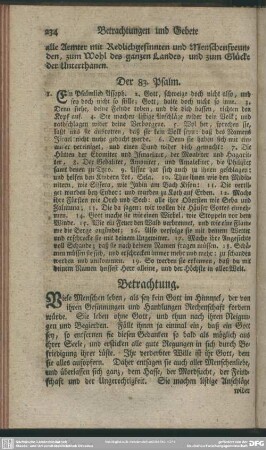 Der 83. Psalm