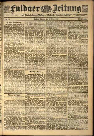Ausgabe vom Dienstag, den 06. März 1900.