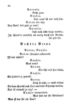 Sechste Scene