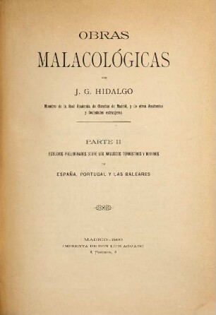 Memorias de la Real Academia de Ciencias Exactas, Físicas y Naturales de Madrid. 15. 1890 = Part 2