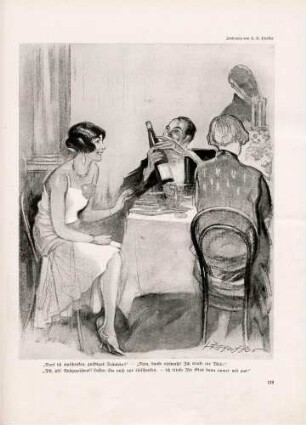 "Darf ich einschenken, gnädiges Fräulein?"