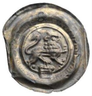Fundmünze, Brakteat, 1142 - 1195